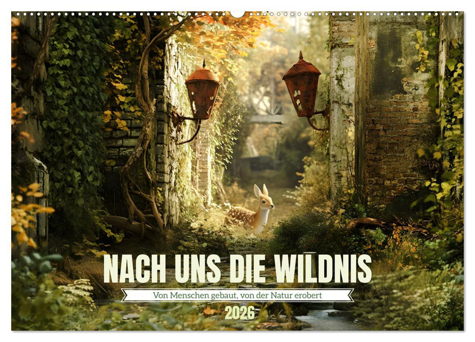Nach uns die Wildnis (CALVENDO Wandkalender 2026)