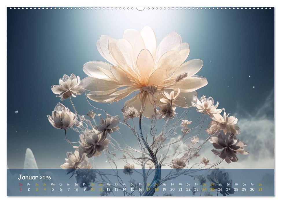 Exotische Pflanzen Close-up (CALVENDO Wandkalender 2026)