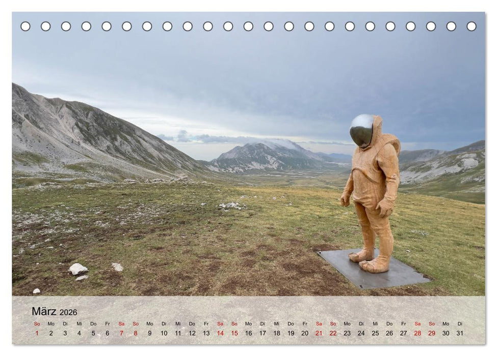 Abruzzen - wild und romantisch (CALVENDO Wandkalender 2026)
