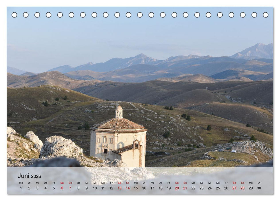 Abruzzen - wild und romantisch (CALVENDO Wandkalender 2026)