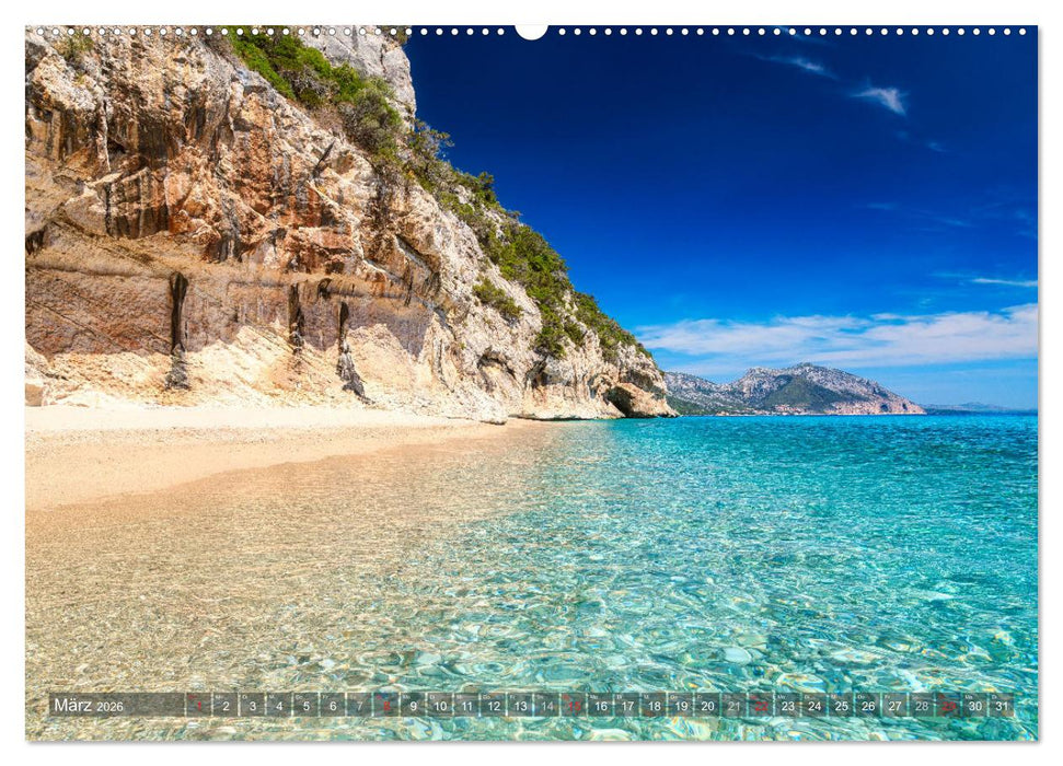 Sardinien - Karibik des Mittelmeers (CALVENDO Wandkalender 2026)