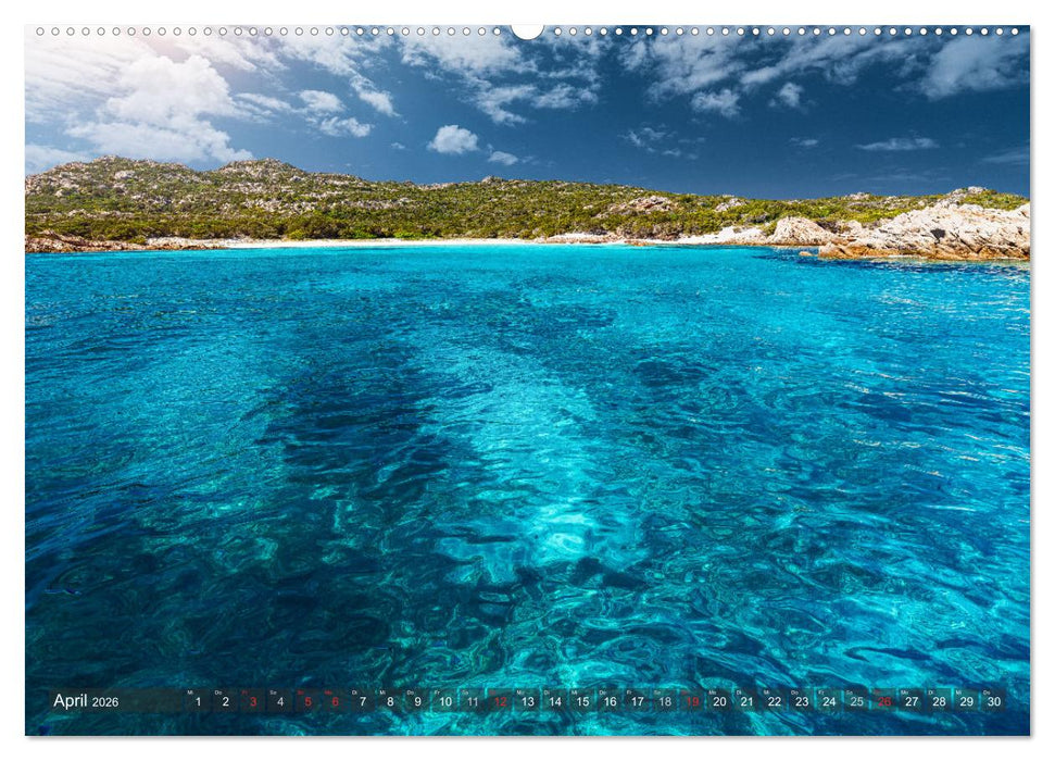 Sardinien - Karibik des Mittelmeers (CALVENDO Wandkalender 2026)