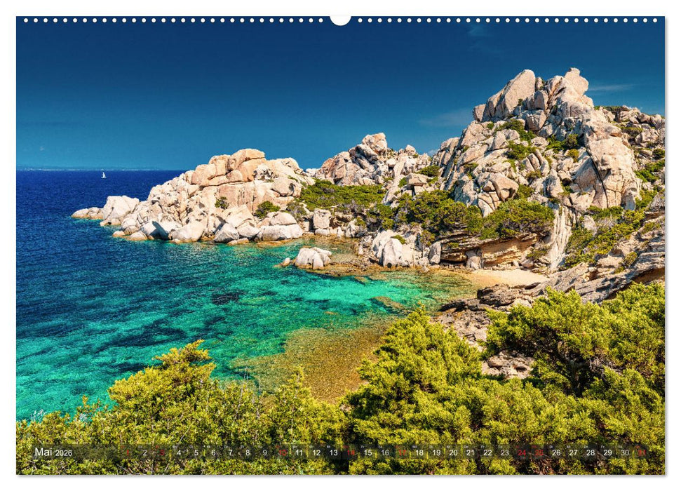 Sardinien - Karibik des Mittelmeers (CALVENDO Wandkalender 2026)