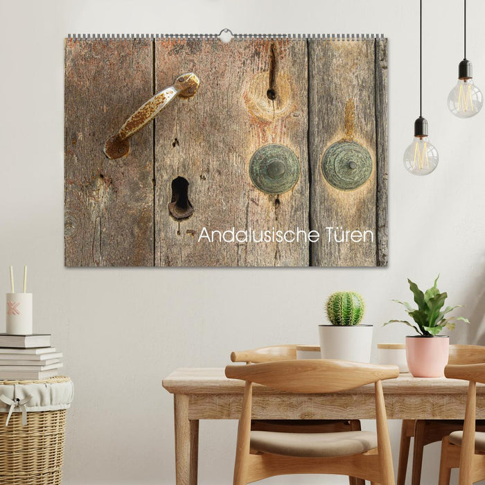 Andalusische Türen (CALVENDO Wandkalender 2026)