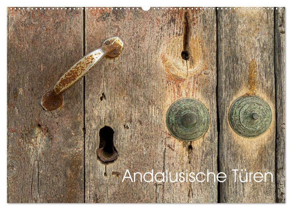 Andalusische Türen (CALVENDO Wandkalender 2026)