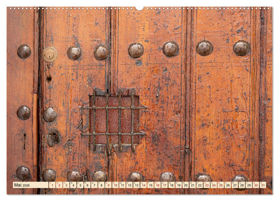 Andalusische Türen (CALVENDO Wandkalender 2026)