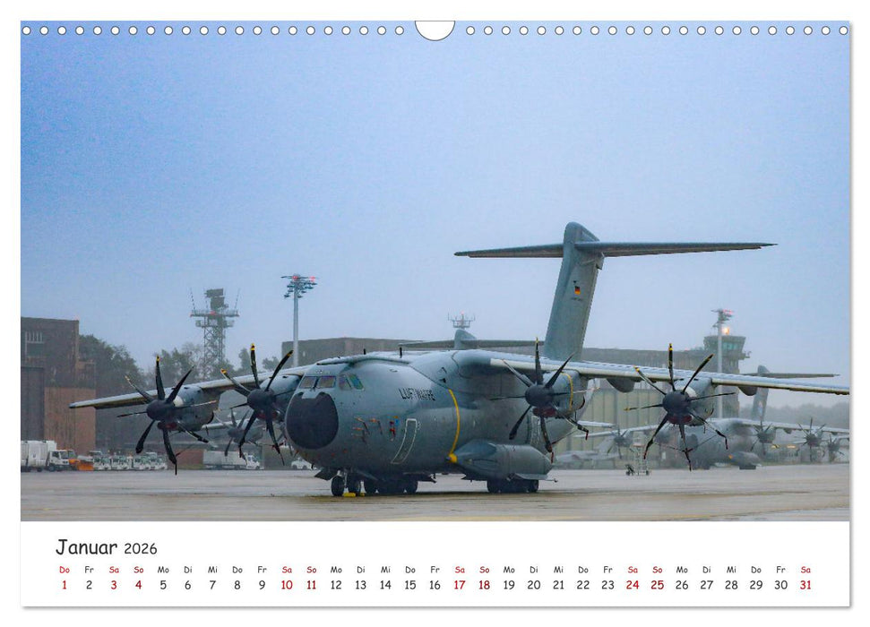 A400M LTG 62 (CALVENDO Wandkalender 2026)