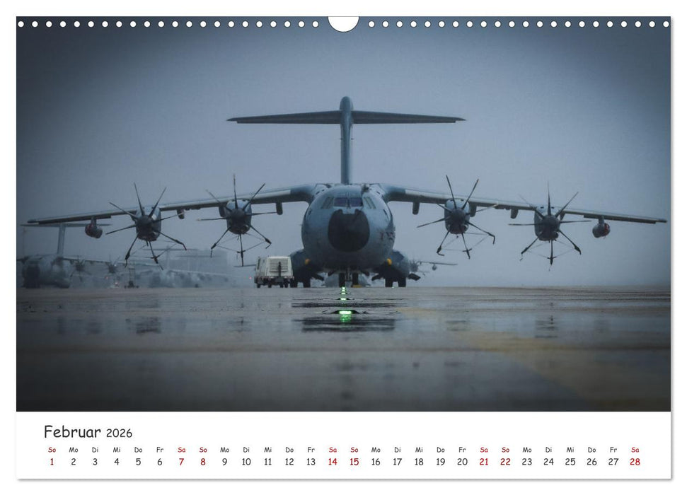 A400M LTG 62 (CALVENDO Wandkalender 2026)