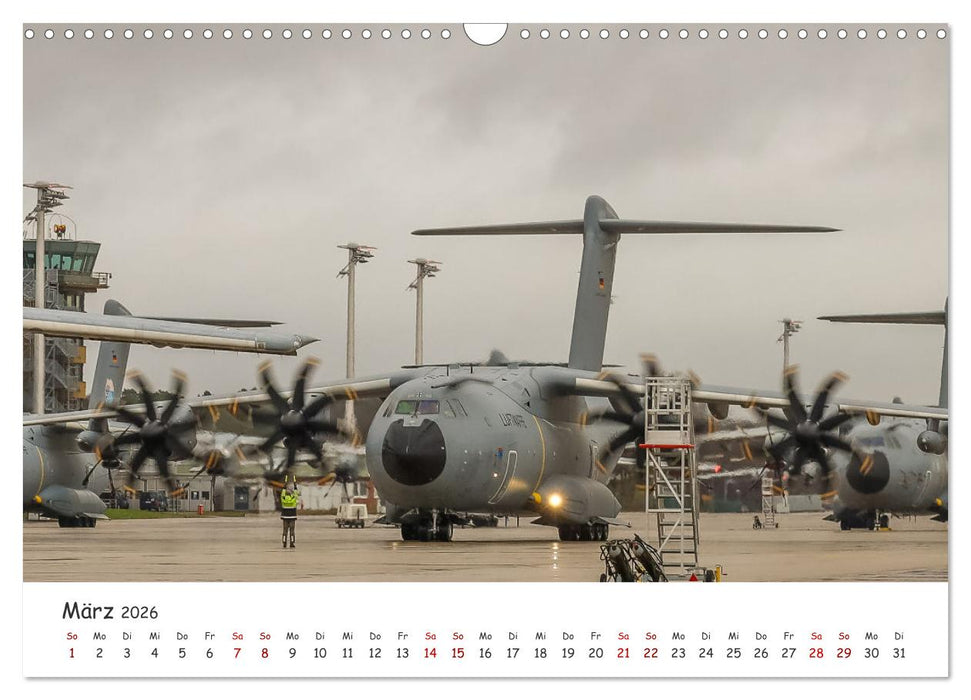A400M LTG 62 (CALVENDO Wandkalender 2026)