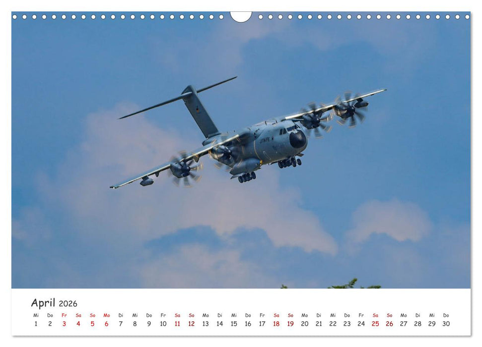 A400M LTG 62 (CALVENDO Wandkalender 2026)