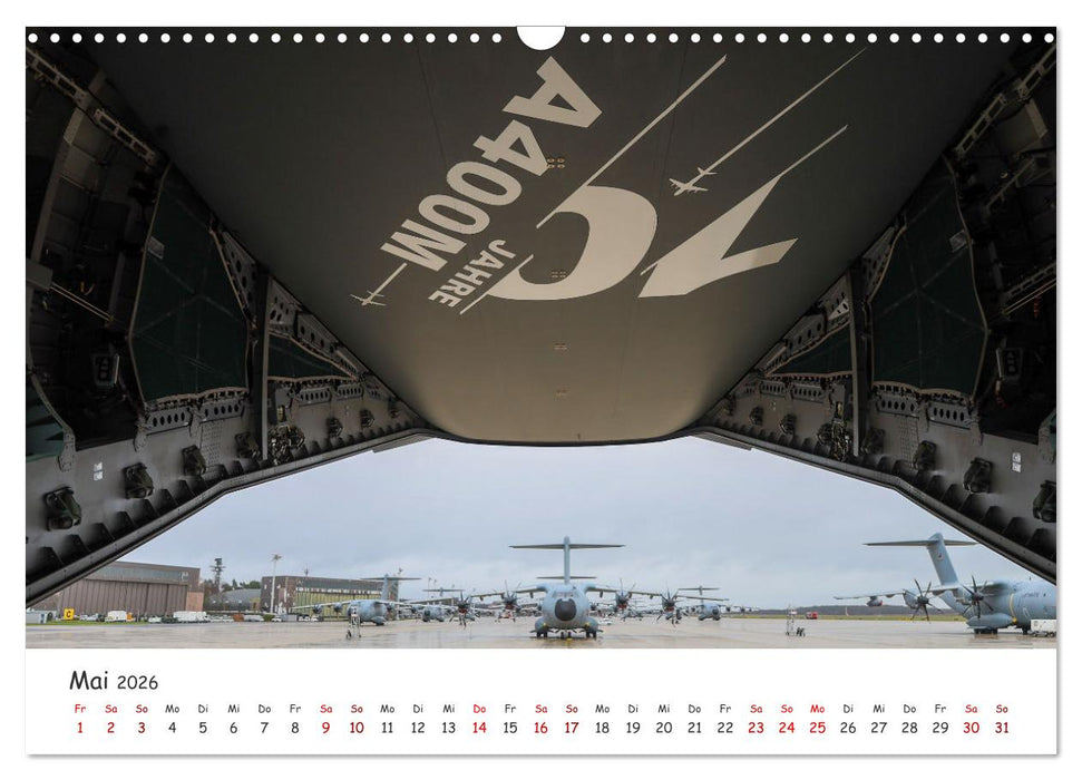 A400M LTG 62 (CALVENDO Wandkalender 2026)