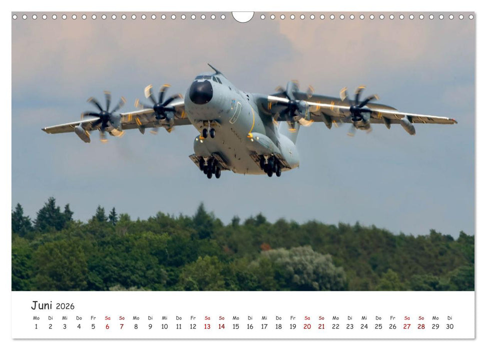 A400M LTG 62 (CALVENDO Wandkalender 2026)