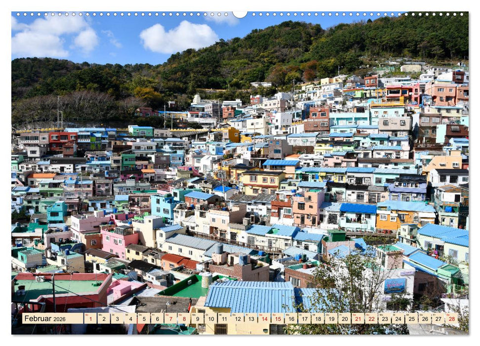 Südkoreas Herbstfärbung (CALVENDO Wandkalender 2026)