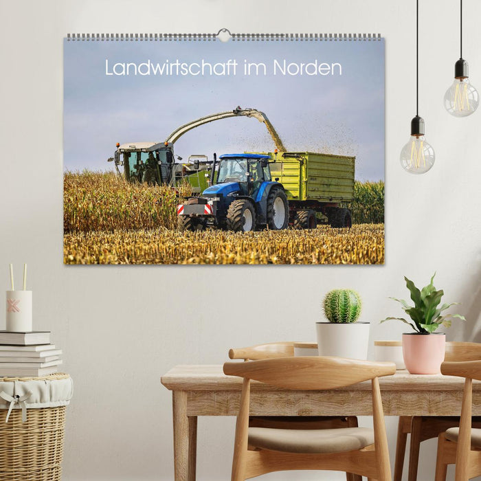 Landwirtschaft im Norden (CALVENDO Wandkalender 2026)