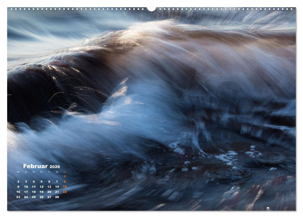 ... wie kleine Wellen tanzen ... (CALVENDO Wandkalender 2026)