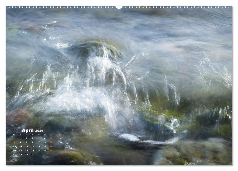 ... wie kleine Wellen tanzen ... (CALVENDO Wandkalender 2026)