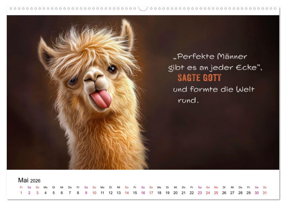Tierische Klugscheißer (CALVENDO Premium Wandkalender 2026)