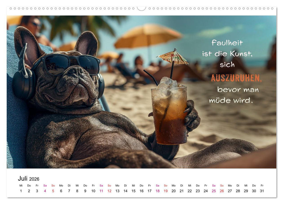 Tierische Klugscheißer (CALVENDO Premium Wandkalender 2026)