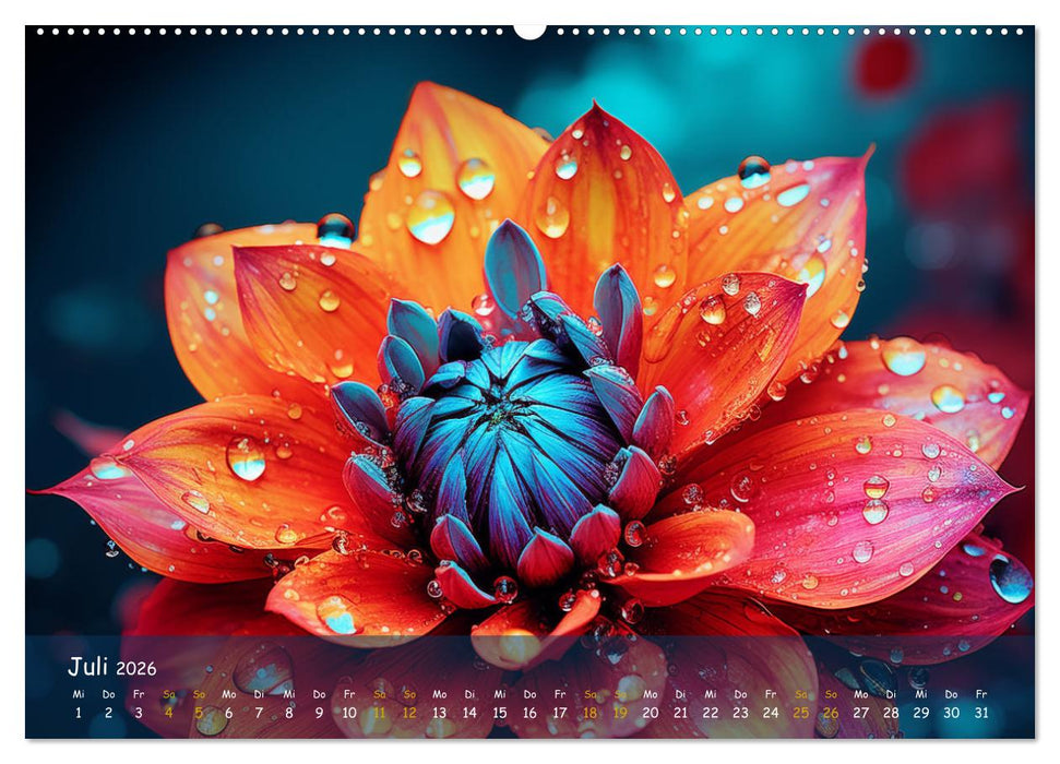 Exotische Pflanzen Close-up (CALVENDO Premium Wandkalender 2026)