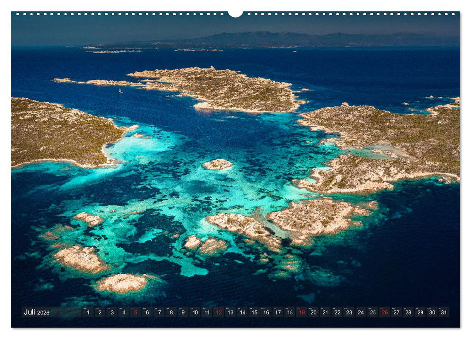 Sardinien - Karibik des Mittelmeers (CALVENDO Premium Wandkalender 2026)
