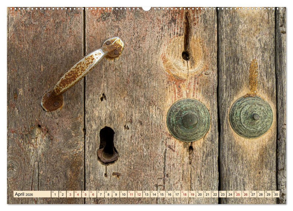 Andalusische Türen (CALVENDO Premium Wandkalender 2026)