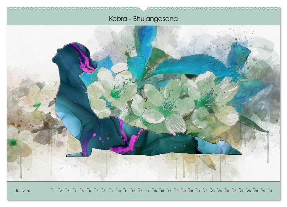 YOGA - Harmonie von Körper, Geist und Seele (CALVENDO Premium Wandkalender 2026)