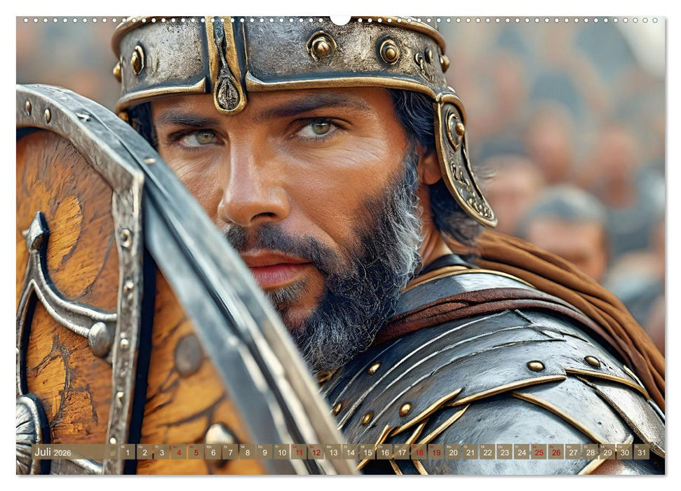 Gladiatoren - ein Leben für den Kampf (CALVENDO Premium Wandkalender 2026)