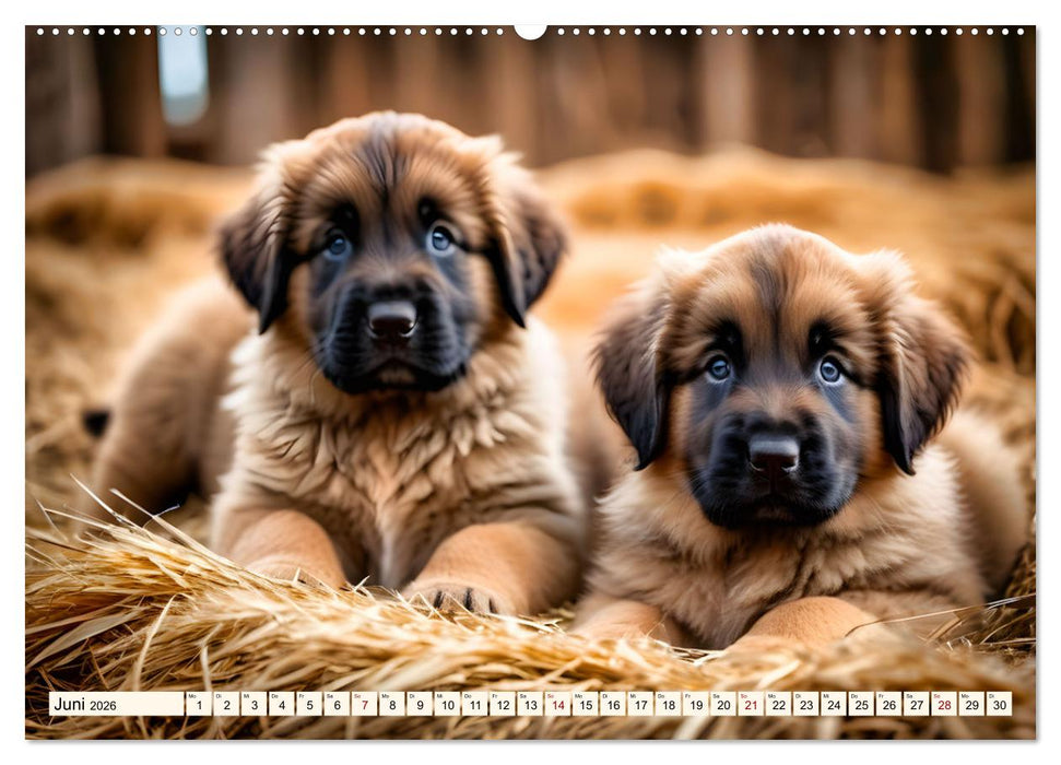 Leonberger - der zahme Löwe (CALVENDO Wandkalender 2026)