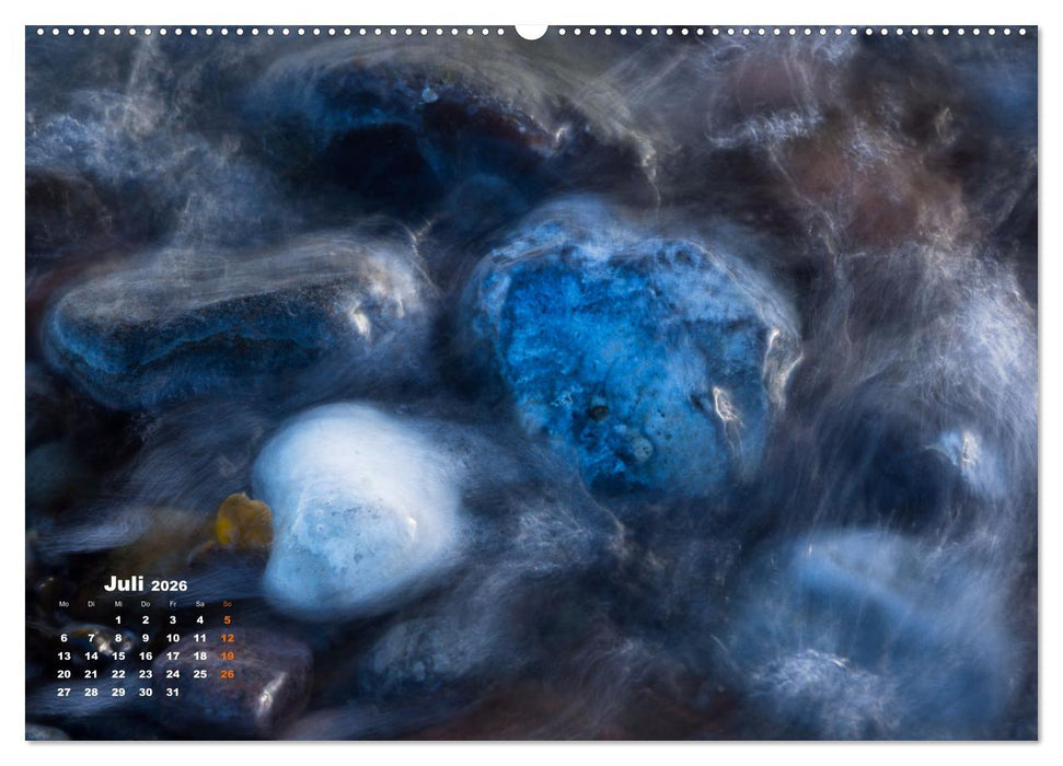... wie kleine Wellen tanzen ... (CALVENDO Premium Wandkalender 2026)