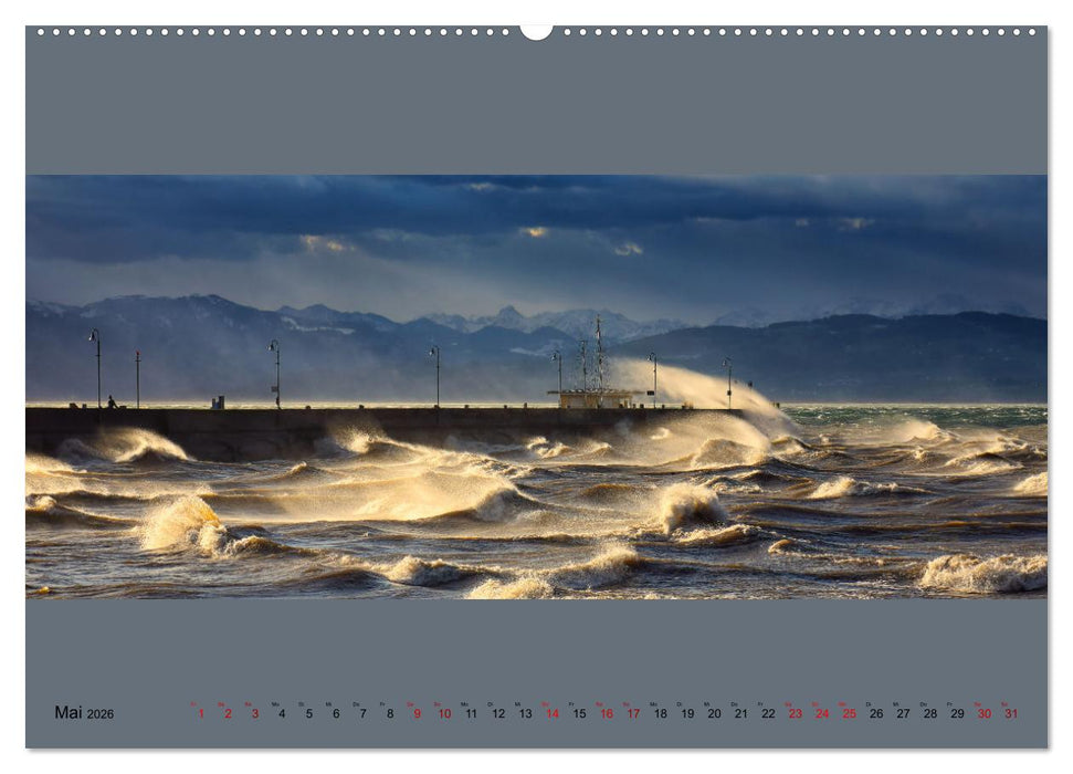 Bodensee Weitblicke (CALVENDO Premium Wandkalender 2026)
