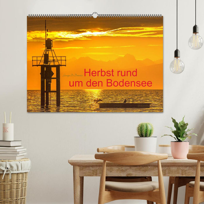 Herbst rund um den Bodensee (CALVENDO Wandkalender 2026)