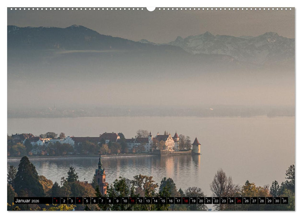 Herbst rund um den Bodensee (CALVENDO Wandkalender 2026)