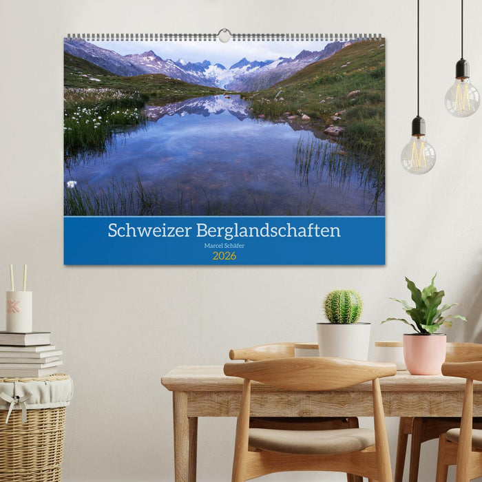 Schweizer Berglandschaften (CALVENDO Wandkalender 2026)