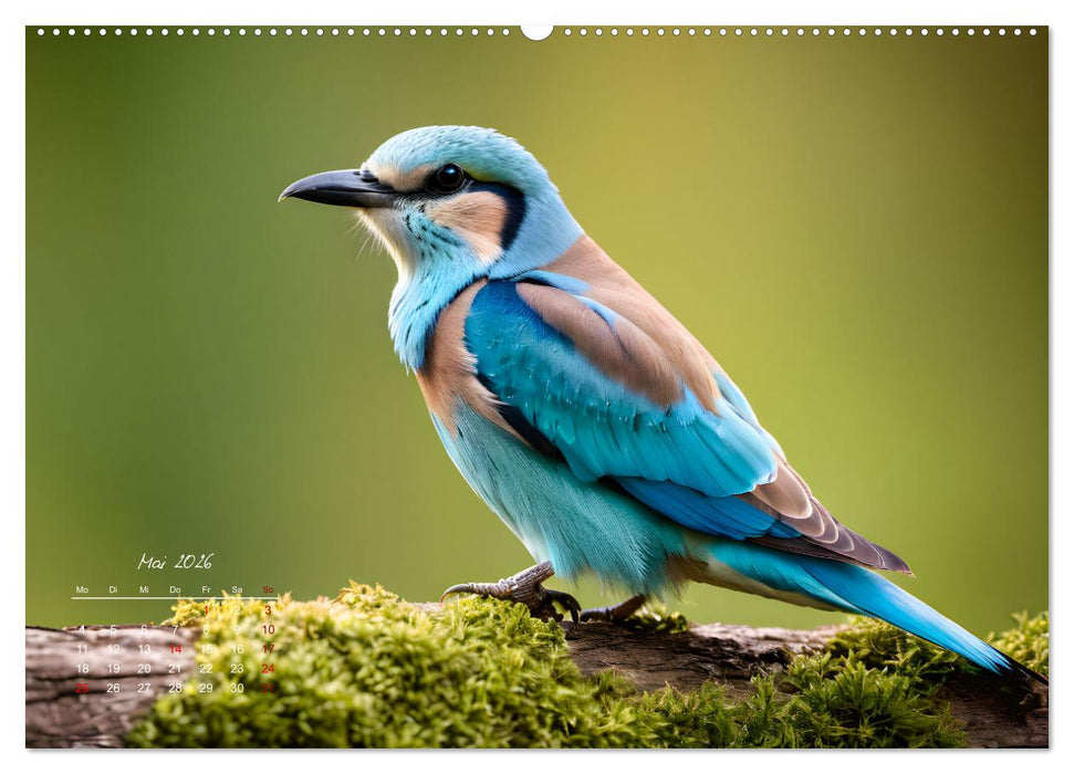 Afrikas vielfältige Vogelwelt (CALVENDO Wandkalender 2026)