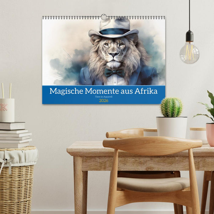 Magische Momente aus Afrika (CALVENDO Wandkalender 2026)