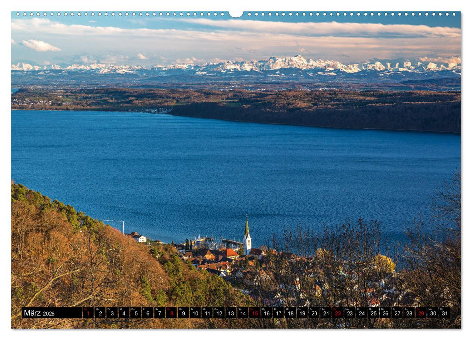 Herbst rund um den Bodensee (CALVENDO Premium Wandkalender 2026)