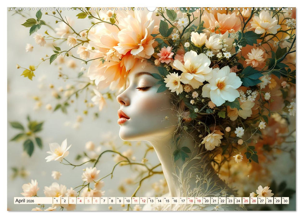 Florale Verwandlung (CALVENDO Wandkalender 2026)