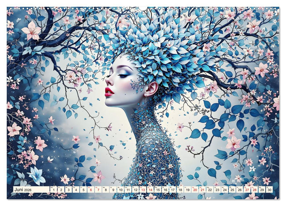 Florale Verwandlung (CALVENDO Wandkalender 2026)