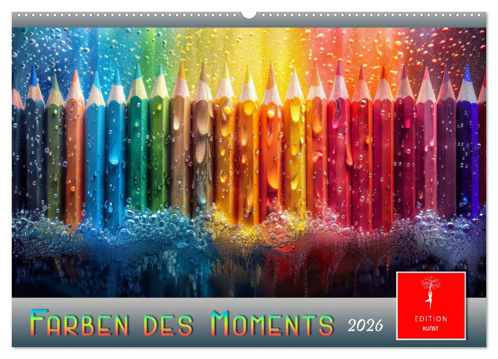 Farben des Moments (CALVENDO Wandkalender 2026)