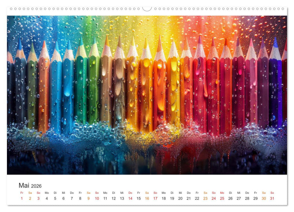 Farben des Moments (CALVENDO Wandkalender 2026)
