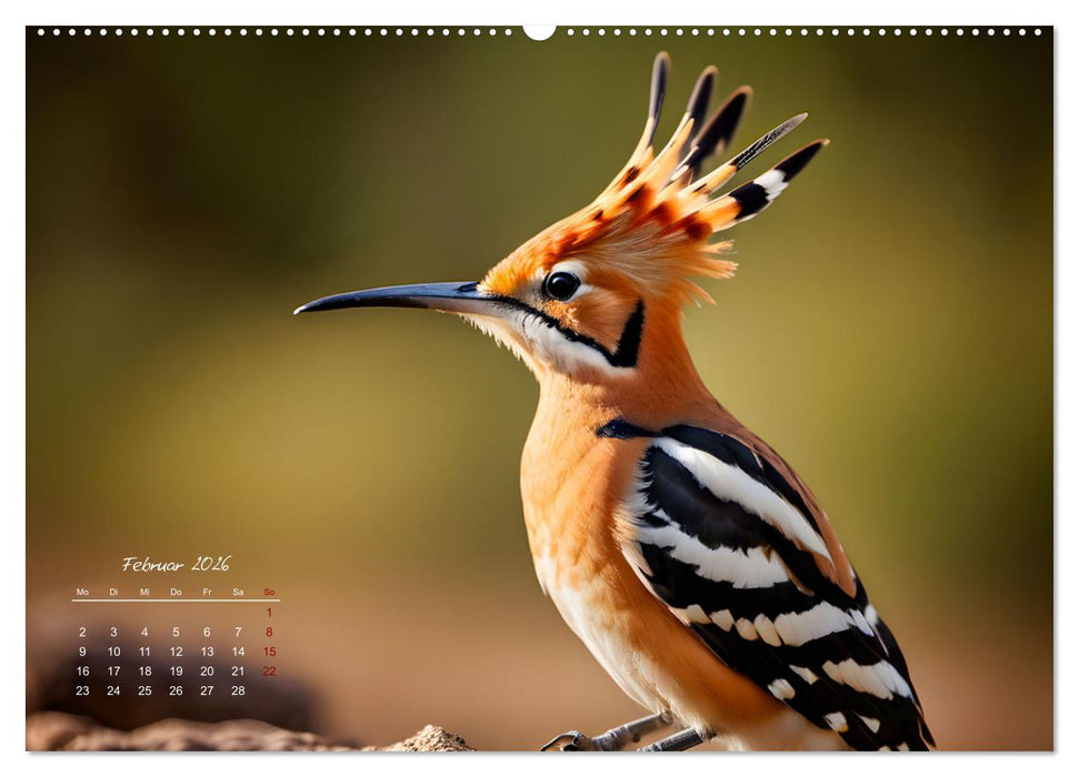 Afrikas vielfältige Vogelwelt (CALVENDO Premium Wandkalender 2026)