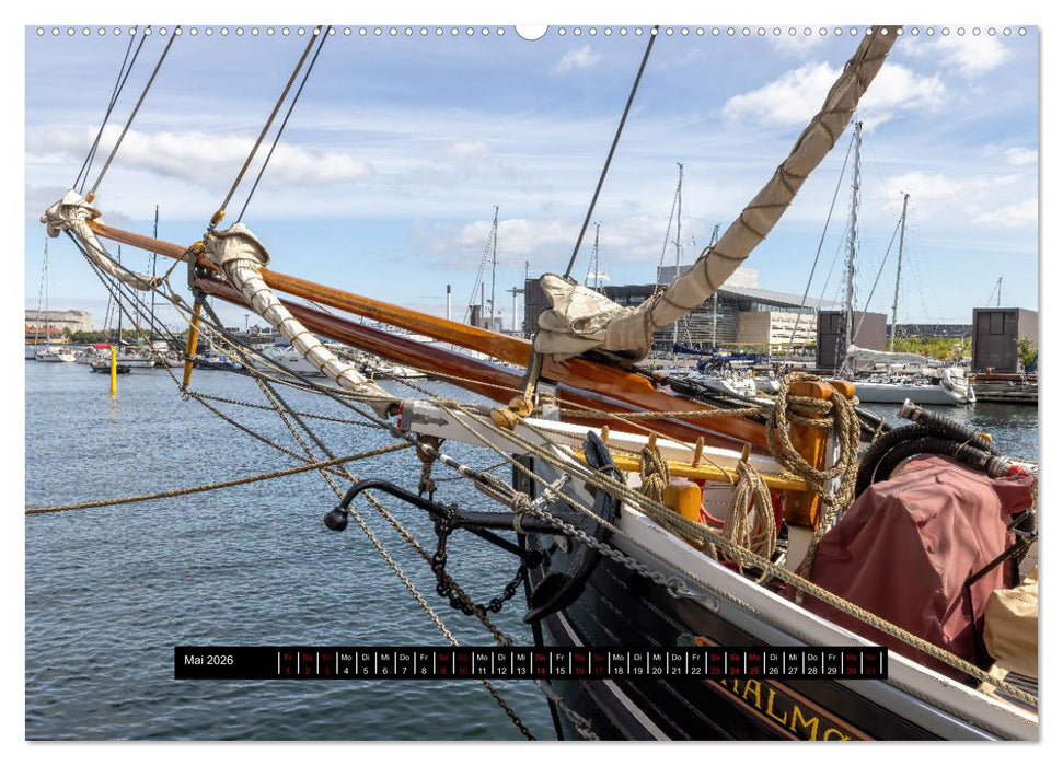 Kopenhagen - Juwel an der Ostsee (CALVENDO Premium Wandkalender 2026)