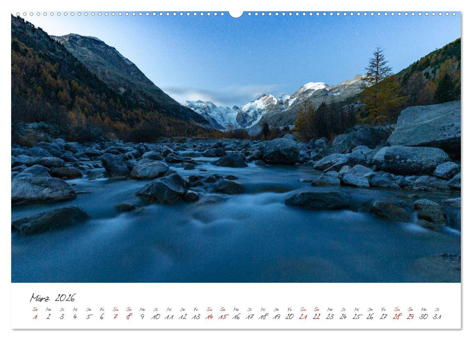 Schweizer Berglandschaften (CALVENDO Premium Wandkalender 2026)