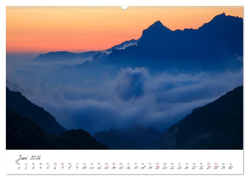Schweizer Berglandschaften (CALVENDO Premium Wandkalender 2026)