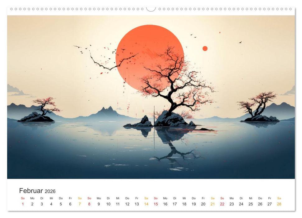 Japan - Kunst der Traditionen (CALVENDO Premium Wandkalender 2026)