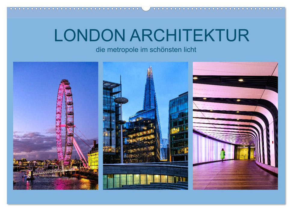 London Architektur (CALVENDO Wandkalender 2026)