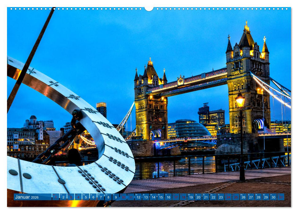 London Architektur (CALVENDO Wandkalender 2026)