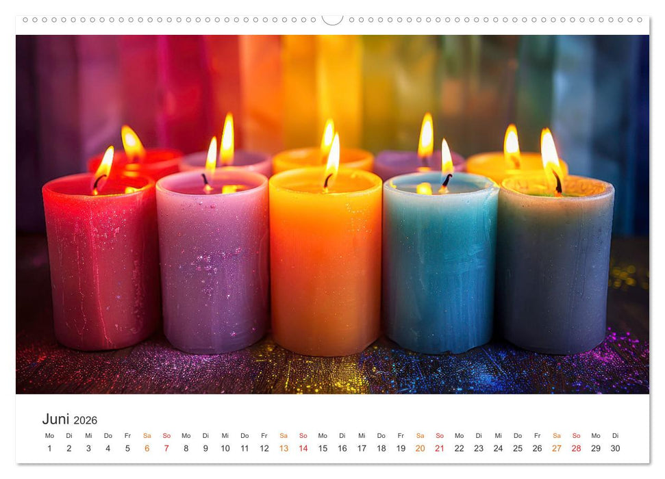 Farben des Moments (CALVENDO Premium Wandkalender 2026)
