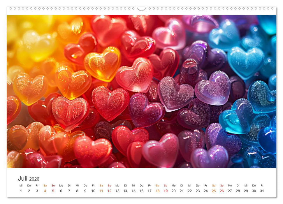 Farben des Moments (CALVENDO Premium Wandkalender 2026)
