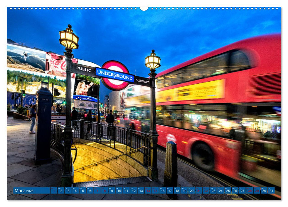 London Architektur (CALVENDO Premium Wandkalender 2026)